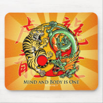 Mind and Body is One mousepads