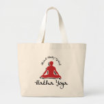 Mind Body Spirit Hatha Yoga Canvas Bags