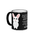Mind Control Bunny mugs