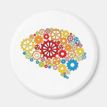Mind Gears Turning Magnets