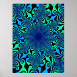 Mind Spinner in Blue amd Green