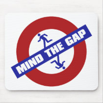 MIND_THE_GAP MOUSE PADS