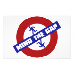 MIND_THE_GAP PERSONALIZED STATIONERY