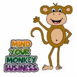 mind your monkey business photo sculptures