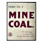 Mine Coal Post Cards