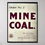 Mine Coal Poster