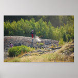 Mine Fire Hot Vent posters