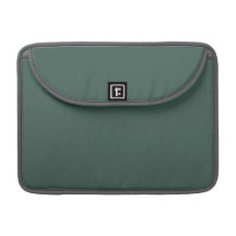 Mineral Green Macbook Pro Flap Sleeve Sleeves For MacBook Pro