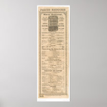 Miners' Restaurant Menu (1083A)
