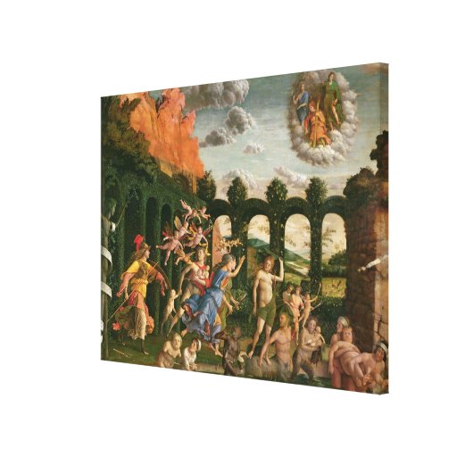 Minerva Chasing the Vices Canvas Prints