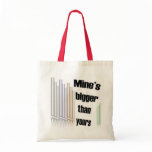 Mine's bigger than yours budget bag