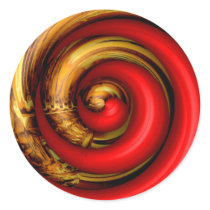 Mingle - Red, sticker
