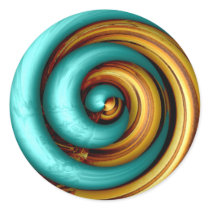 Mingle - Turquoise, sticker