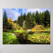 Mingus Park - Coos Bay, Oregon Poster
