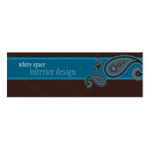 MINI BUSINESS CARD :: paisley 1