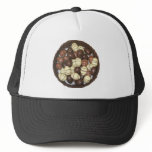 Mini Easter eggs in chocolate nest hats