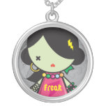 mini freak personalized necklace