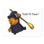 Mini Halloween witch Card business cards