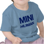 Mini Human (blue) Tshirts