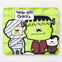 Mini monsters mousepad