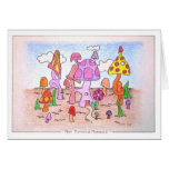 Mini Mushville Morning Colourful Card