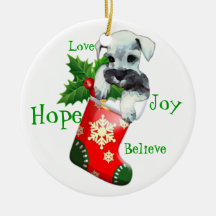Mini Schnauzer Ornament