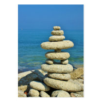 Mini Stone Stack Design Business Card Templates