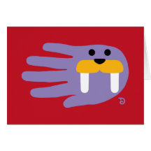 Mini Walrus Card