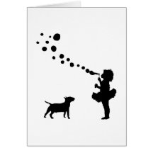 Miniature Bull Terrier Cards
