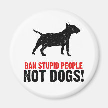 Miniature Bull Terrier Magnets