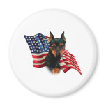 Miniature Pinscher (blk) Flag