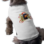 Miniature Pinscher Christmas Dog T Shirt pet clothing