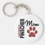 Miniature Pinscher Mum 2 Key Chains