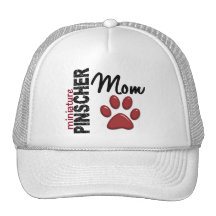 Miniature Pinscher Mum 2 Mesh Hats