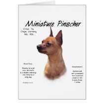 Miniature Pinscher (red) History Design