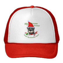 Miniature Schnauzer Christmas Gifts Hats