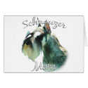 Miniature Schnauzer Mum 2 cards