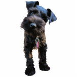 Miniature Schnauzer Sculpture Keychain photo sculptures