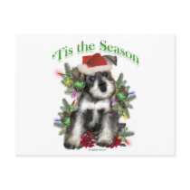 Miniature Schnauzer ‘Tis Postcards