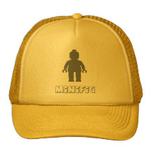 Minifig [Dark Grey] by Customise My Minifig Hat