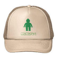 Minifig [Green] by Customise My Minifig Mesh Hat