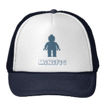 Minifig [Navy Blue] by Customise My Minifig Trucker Hats