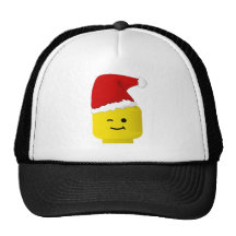 Minifig Santa by Customise My Minifig Trucker Hat