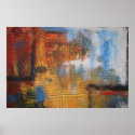 Minimalist Abstract Art Painting Poster Print