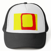 Minimalist Abstract Mesh Hats