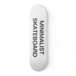 MINIMALIST SKATEBOARD
