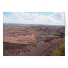 Mining Operations At Paraburdoo Mine Cards