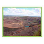 Mining Operations At Paraburdoo Mine Post Card