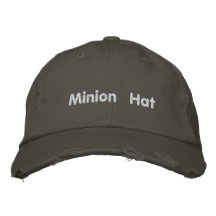 Minion Hat Embroidered Baseball Caps