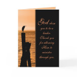 Ministry Appreciation Sunset Card
